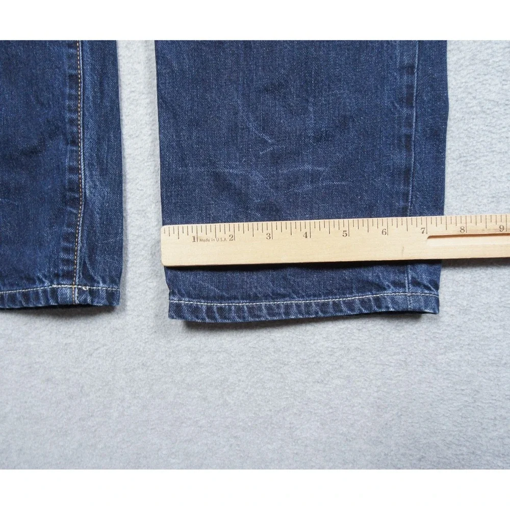 Scotch & Soda Jeans Mens 36x34 Blue Slim Straight Stretch Denim Pants Ralston